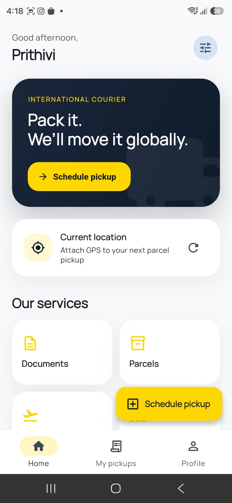 International Courier Chennai