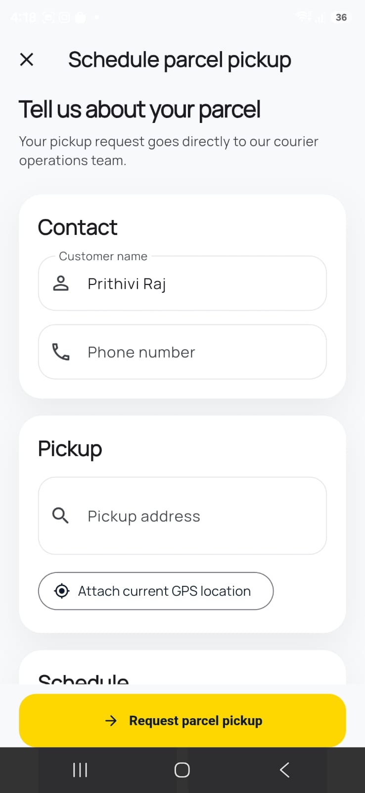 International Courier Chennai