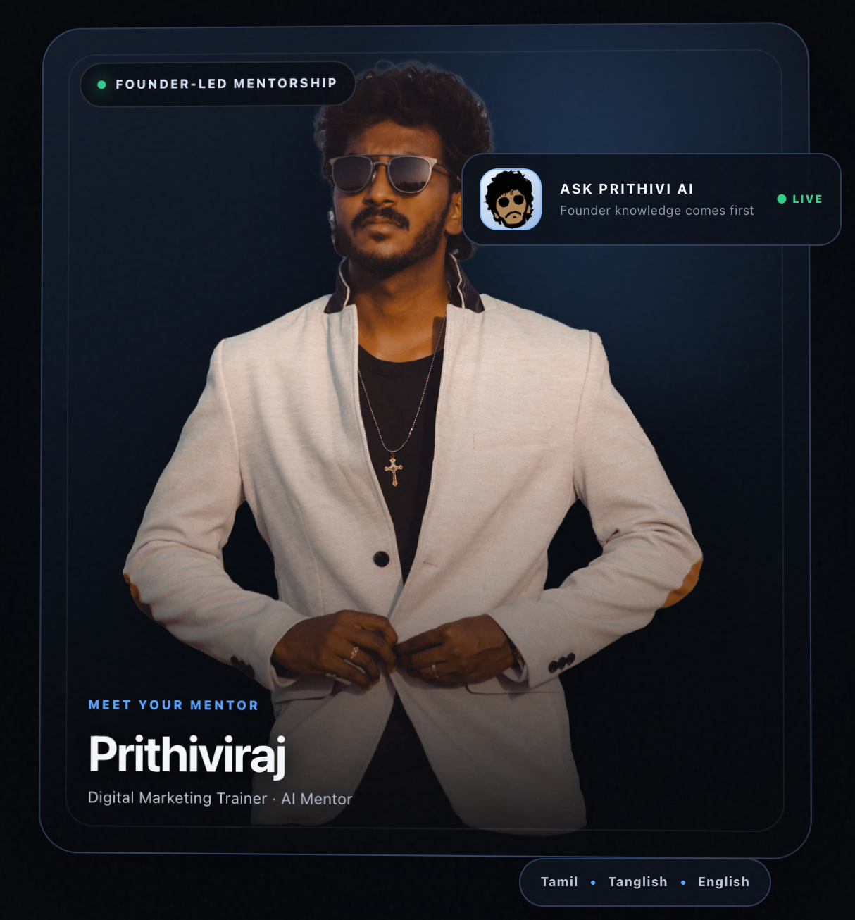 ASK PRITHIVI AI — Digital Marketing Mentor